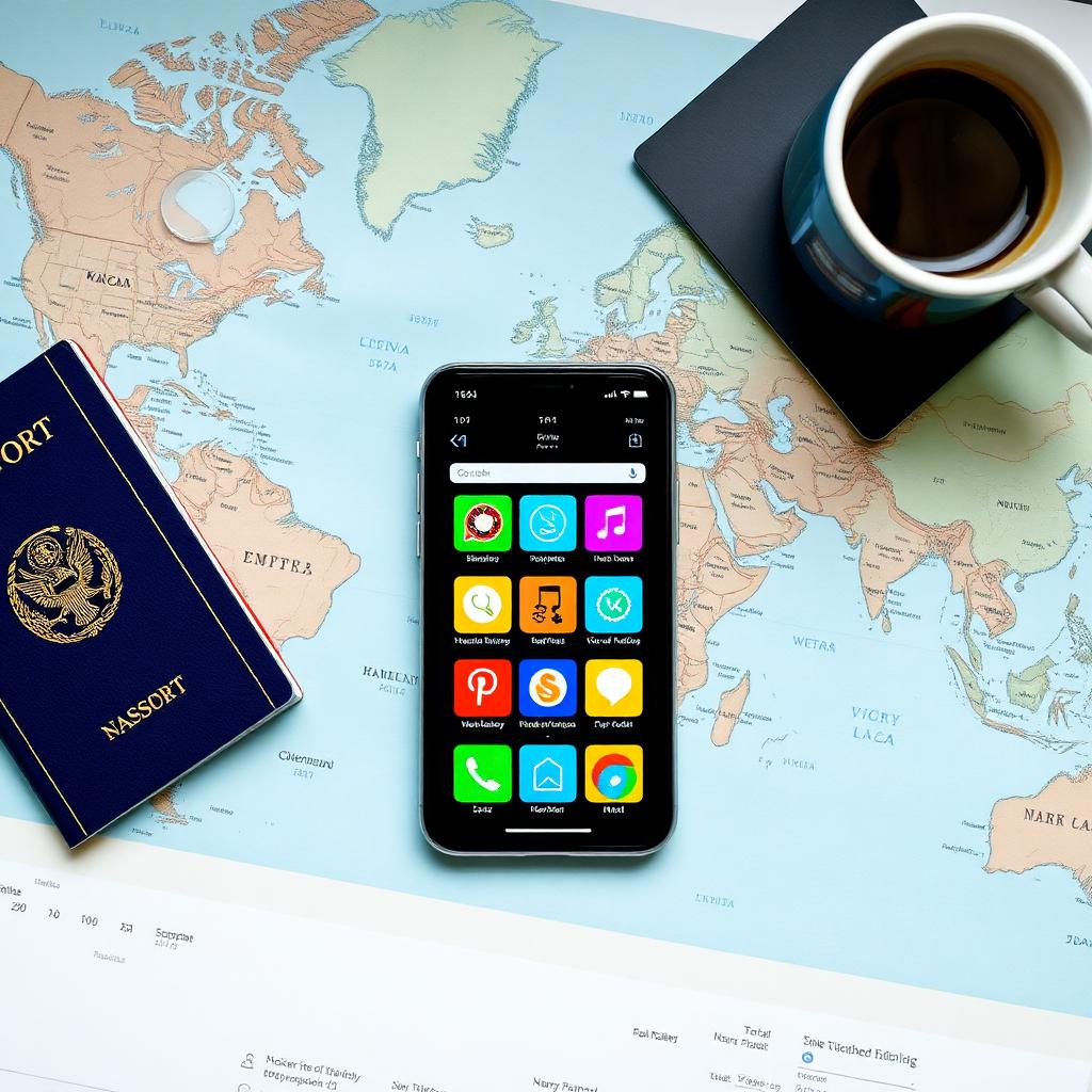 Diverse group of expats and immigrants connecting in a new city
