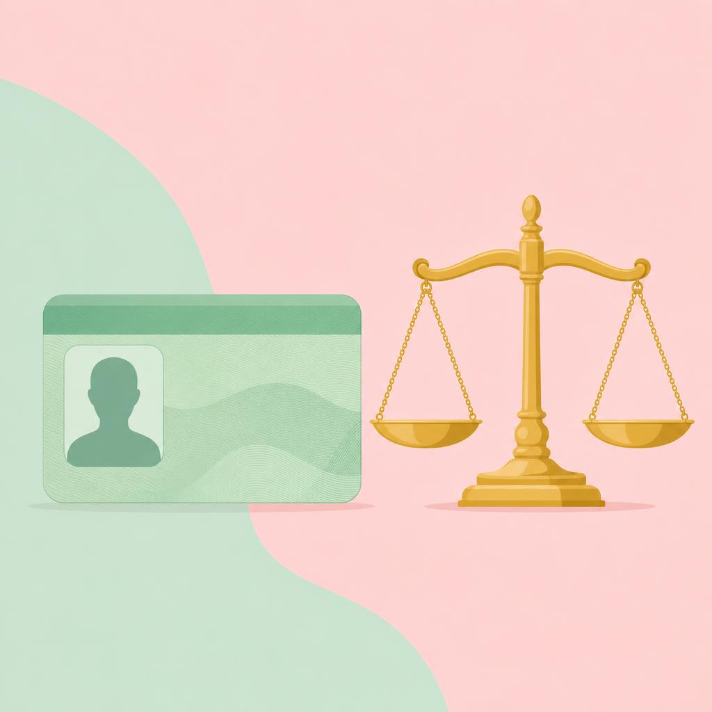 US green card, USCIS forms and a family representing public charge eligibility